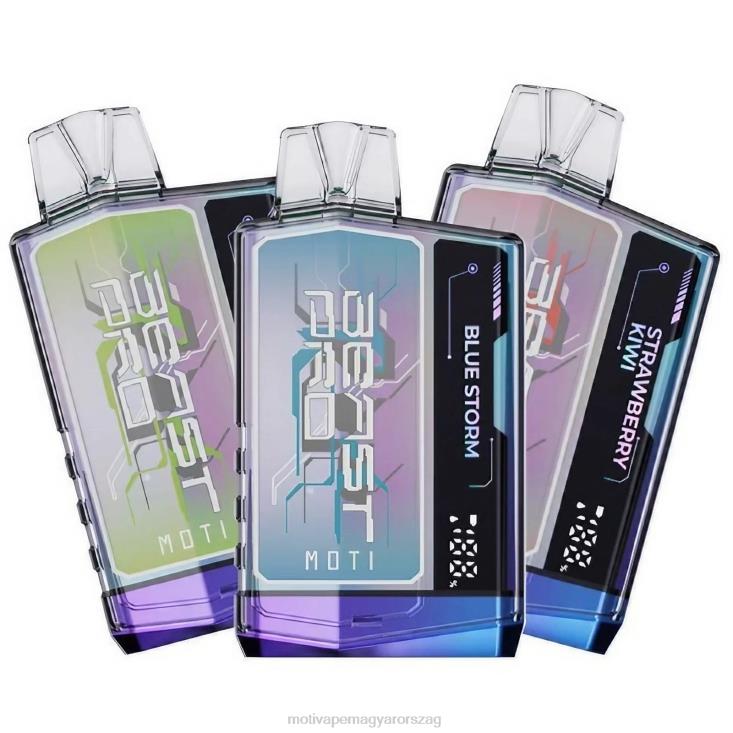 MOTI Beast Pro eldobható vape (5%, 10000 fújás) dupla citrom BP2P643 Moti Vape Pod Magyarország