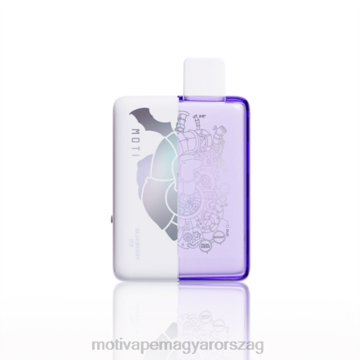 MOTI Duo 9000 eldobható vape (5%, 9000 fújás) áfonyás jég BP2P668 Moti Vape Near Me