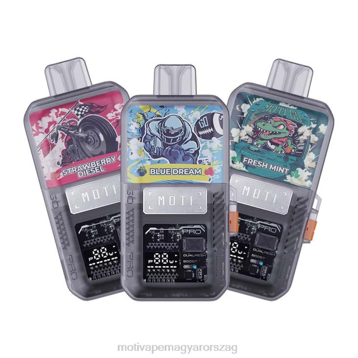 MOTI Go Pro eldobható vape (5%, 12000 fújás) görögdinnye rágógumi BP2P623 Moti Vape Pod Magyarország
