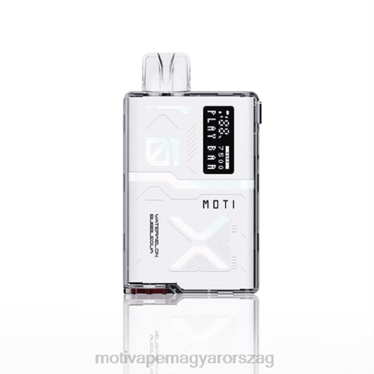 MOTI Play Bar 7500 eldobható vape (5%, 7500 fújás) görögdinnye rágógumi BP2P653 Moti Vape Pod Magyarország