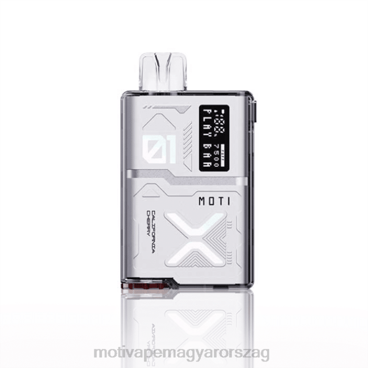 MOTI Play Bar 7500 eldobható vape (5%, 7500 fújás) kaliforniai cseresznye BP2P661 Moti Vape Magyarország