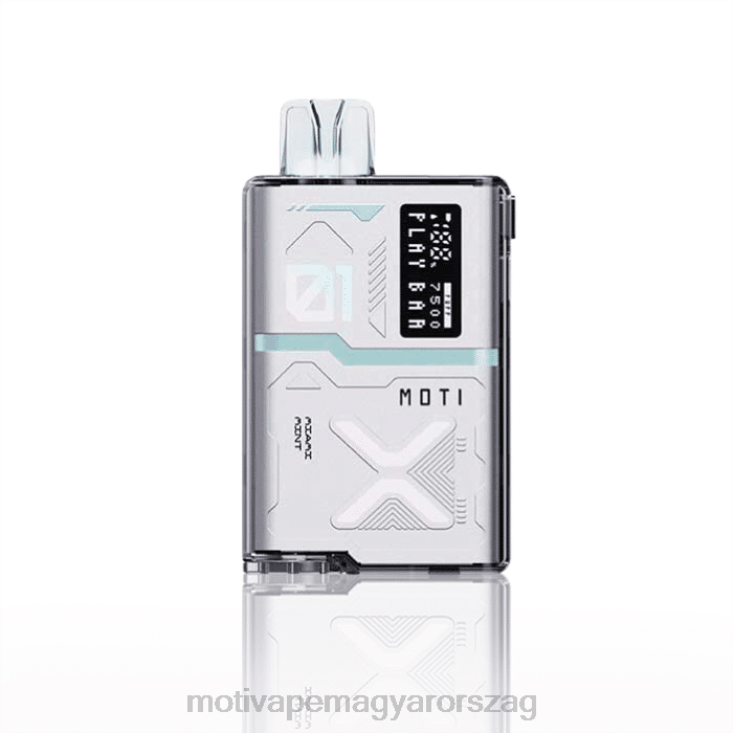 MOTI Play Bar 7500 eldobható vape (5%, 7500 fújás) miami menta BP2P659 Moti Vape Review