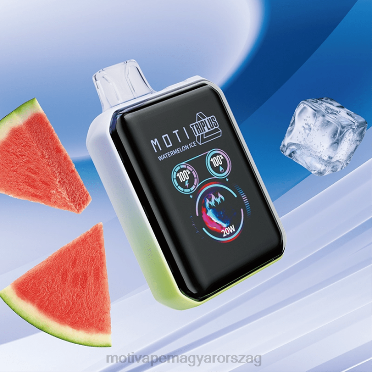 MOTI Triplus 20k eldobható vape (5%, 20000 fújás) görögdinnye jég BP2P610 Moti Vape Amazon
