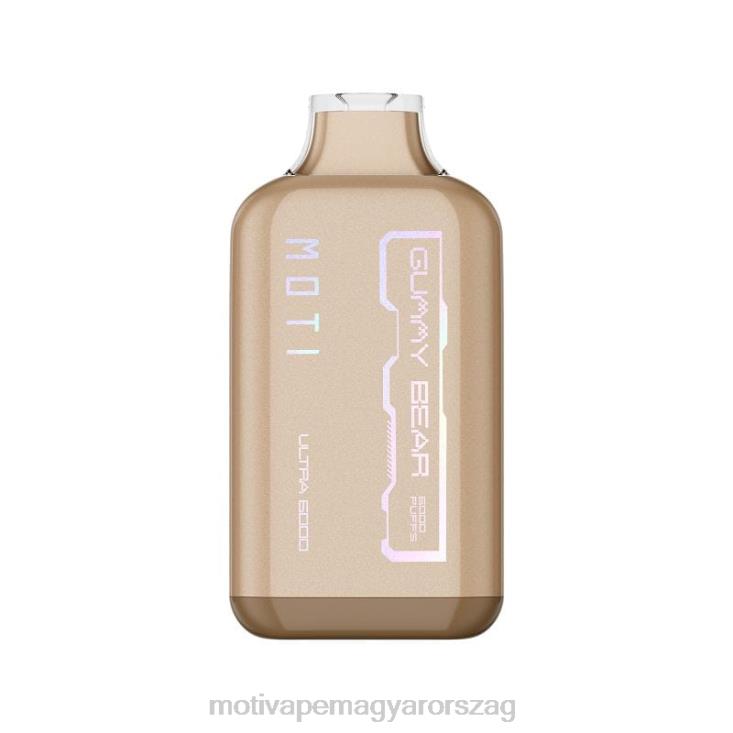 MOTI Ultra eldobható vape (5%, 6000 fújás) Gumimaci BP2P633 Moti Vape Pod Magyarország