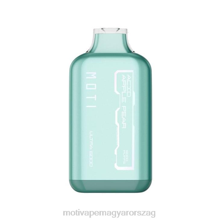 MOTI Ultra eldobható vape (5%, 6000 fújás) banán cseresznye BP2P626 Moti Vape Disposable Magyarország
