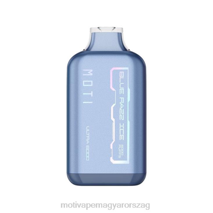 MOTI Ultra eldobható vape (5%, 6000 fújás) kék razz jég BP2P627 Moti Vape Price