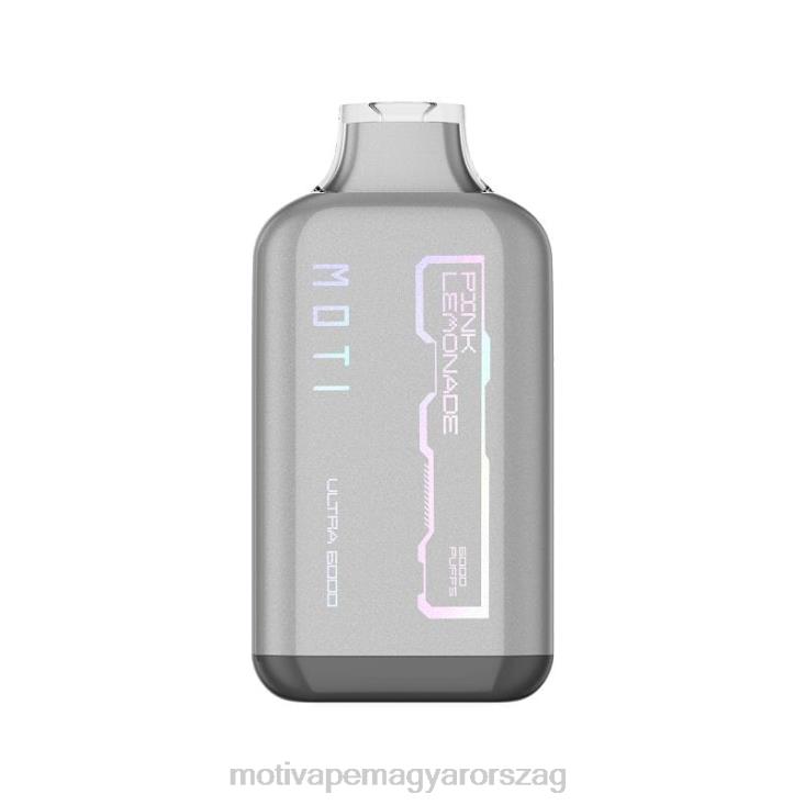 MOTI Ultra eldobható vape (5%, 6000 fújás) rózsaszín limonádé BP2P637 Moti Vape Price