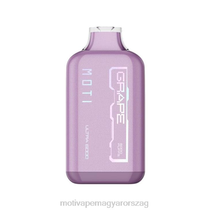 MOTI Ultra eldobható vape (5%, 6000 fújás) szőlő BP2P630 Moti Vape Amazon