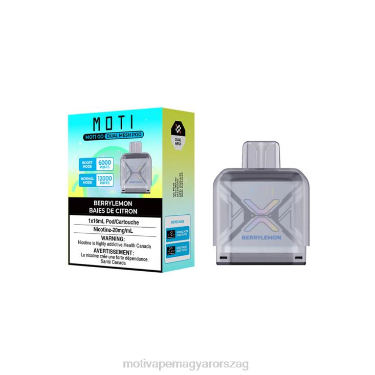 MOTI Go Pro eldobható tok kék álom BP2P693 Moti Vape Pod Magyarország