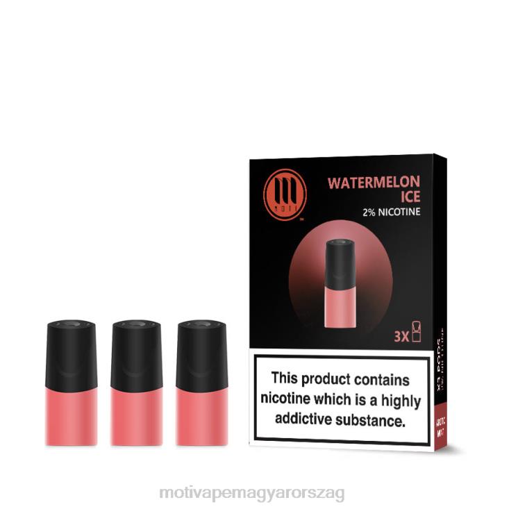MOTI klasszikus hüvelyek görögdinnye jég BP2P699 Moti Vape Review