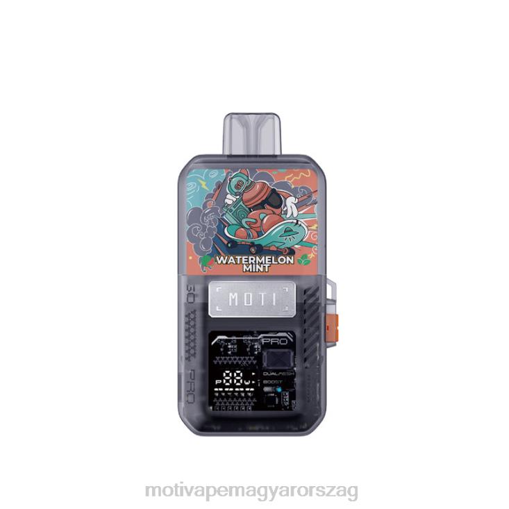 MOTI Go Pro eldobható tok+készülék görögdinnye menta BP2P678 Moti Vape Near Me