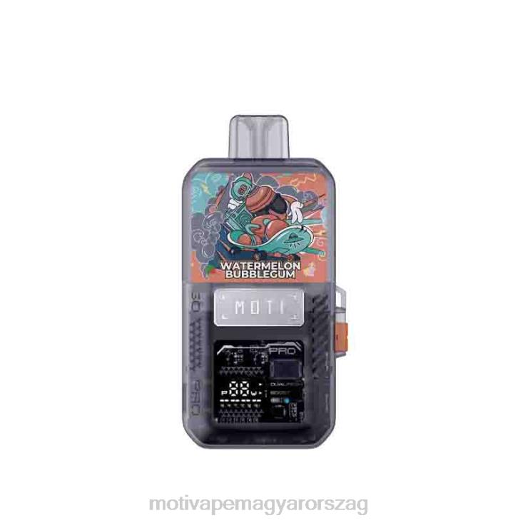 MOTI Go Pro eldobható tok+készülék görögdinnye rágógumi BP2P681 Moti Vape Magyarország
