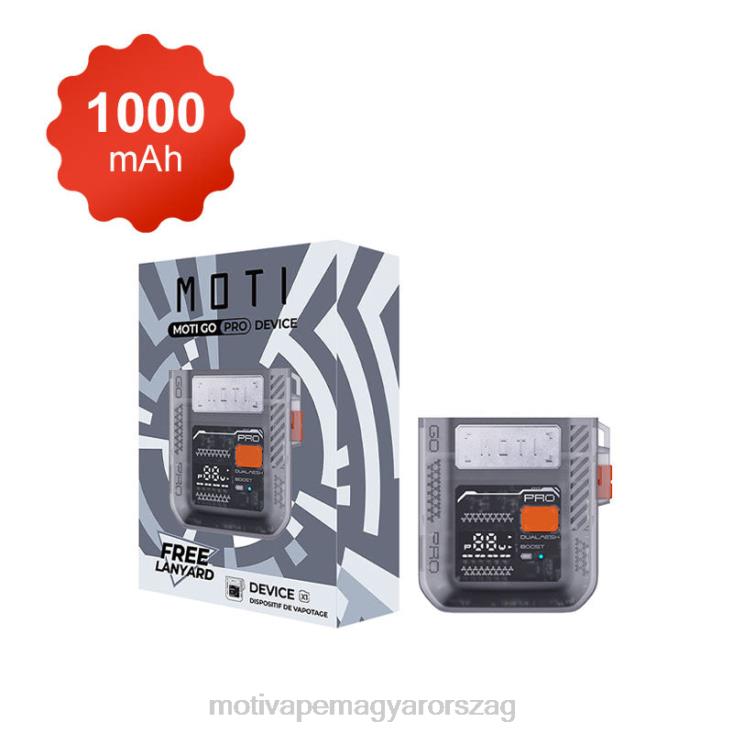 MOTI Go Pro eszközkészlet 1000mah - eldobható pod rendszer 1 db BP2P6119 Moti Vape Review