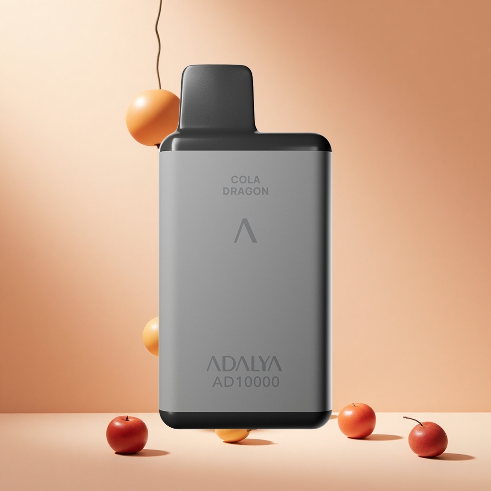 Mi Amor Íze Adalya AD 10000 Puffs Eldobható E-cigaretta Űrszürke hungary wholesale USB-C töltés