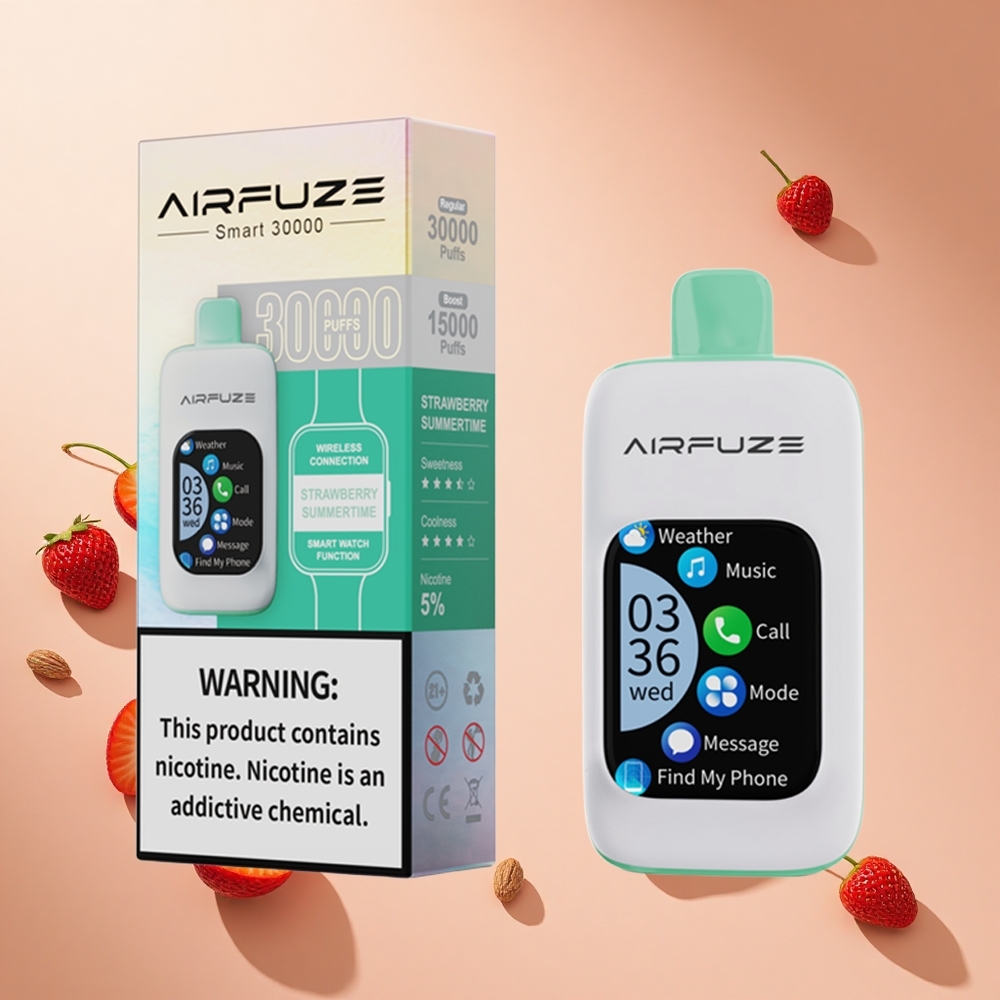 Eper Nyári Idény AirFuze Smart 30000 Puffs hungary wholesale TFT érintőképernyős