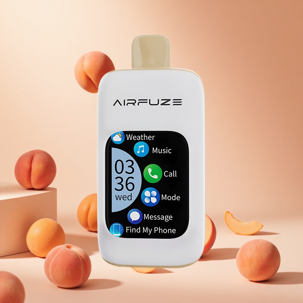 Juicypeach AirFuze Smart 30000 Puffs hungary wholesale TFT érintőképernyős