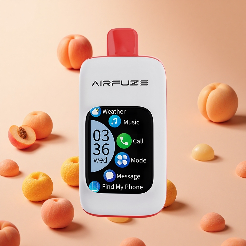 Savanyú Lédús Gummy AirFuze Smart 30000 Puffs Hungary Wholesale 2.01"TFT érintőképernyő