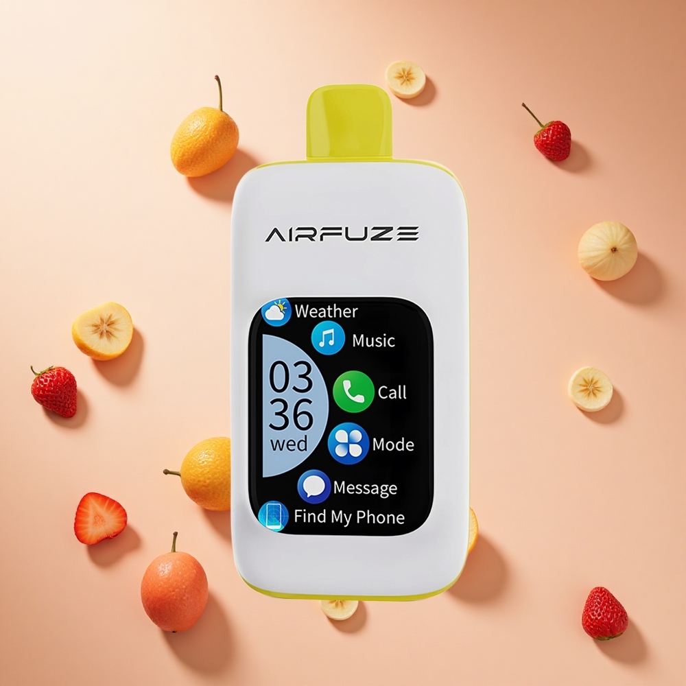 Eper-Banán AirFuze Smart Pro 40000 Puffs Hungary Wholesale Okostelefon Integrációval