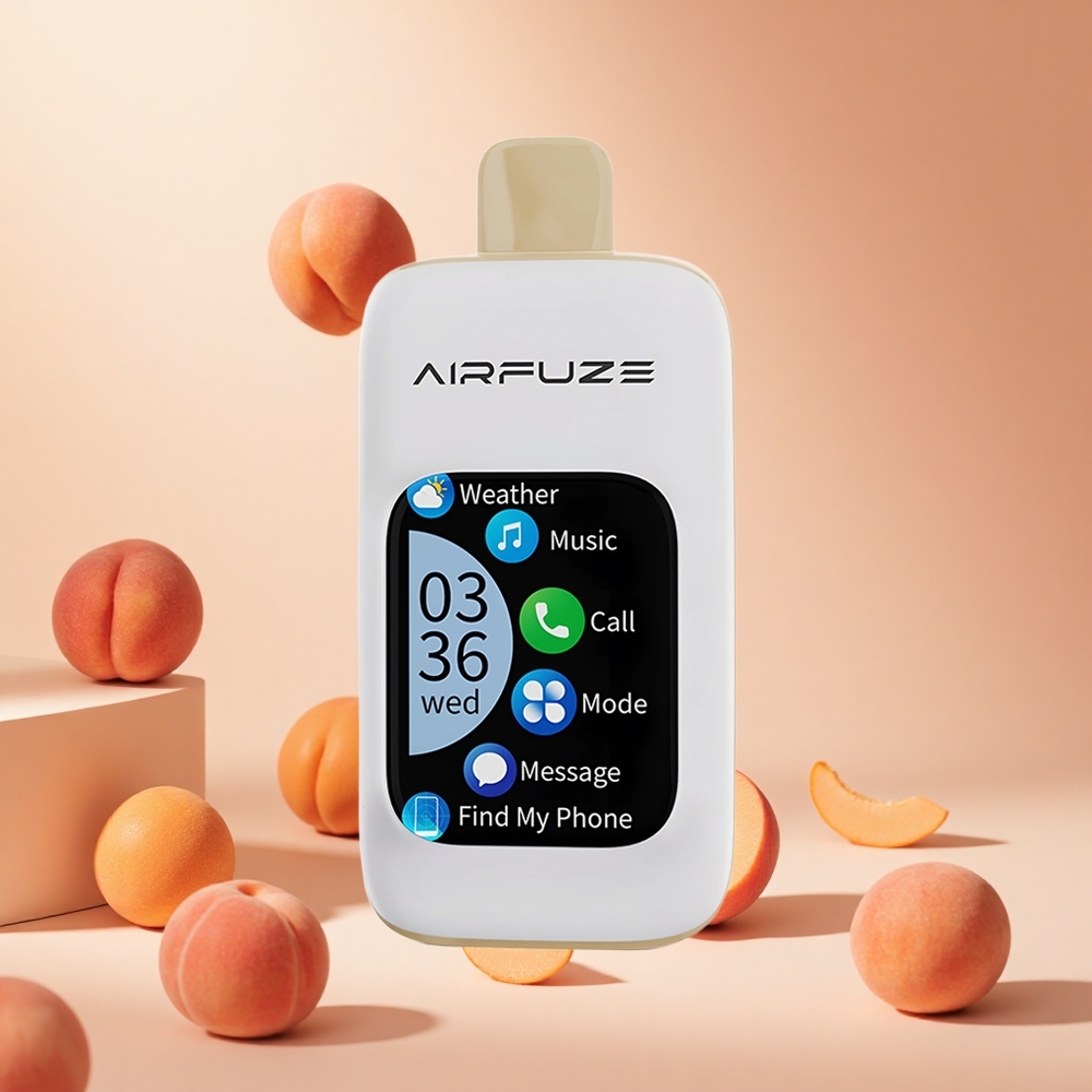 Juicsy Peach AirFuze Smart Pro 40000 Puffs hungary wholesale Okostelefonos Integráció