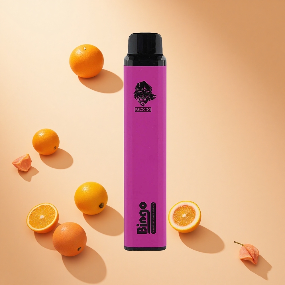 Narancs Sárgadinnye Guava Aivono AIM BINGO 4000 Puffs hungary wholesale 1000mAh feltölthető akku