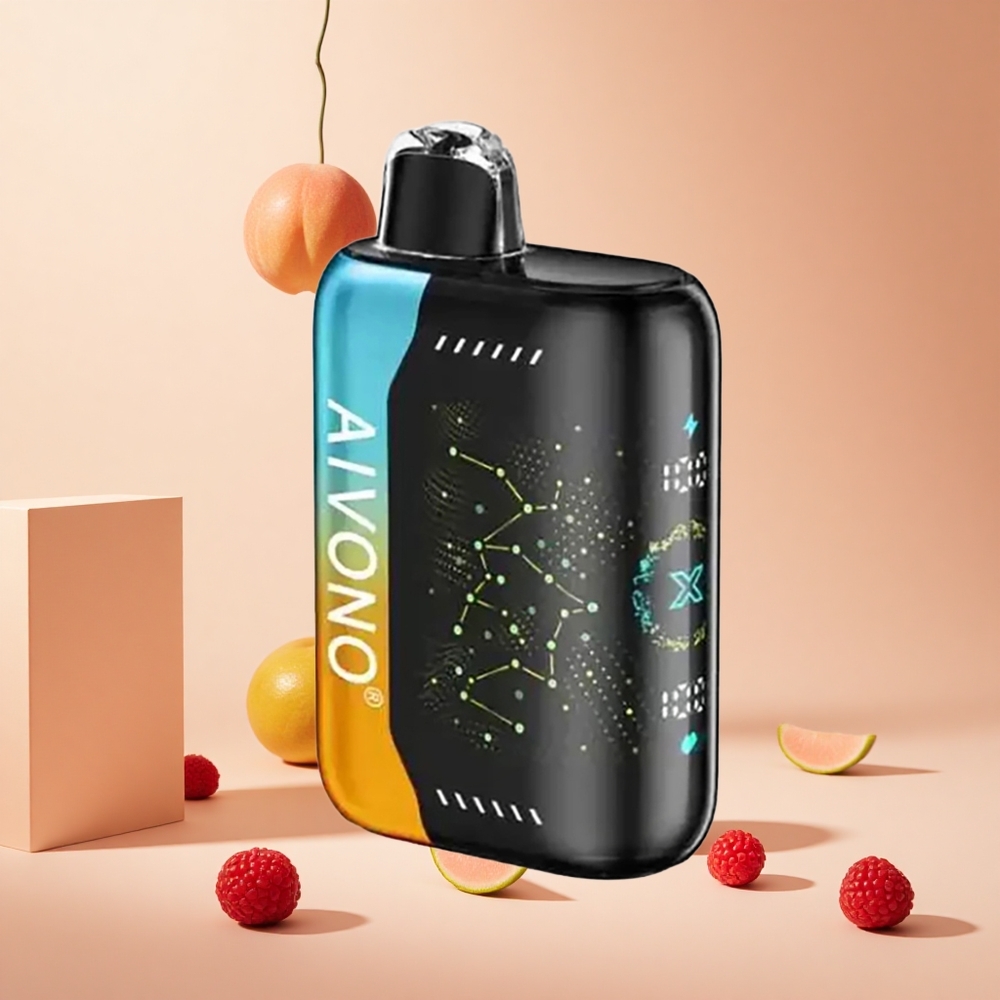 Málna Barack Lime Aivono AIM BOOM 25000 Puffs hungary wholesale 28ml e-folyadék 650mAh