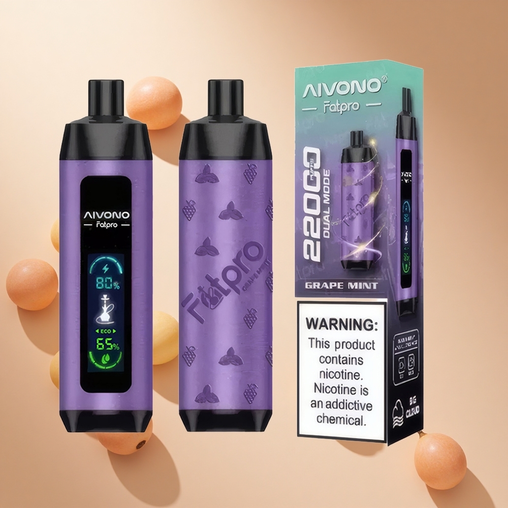 Szőlő Menta Aivono AIM FATPRO 22000 Puffs hungary wholesale 28ml e-folyadék
