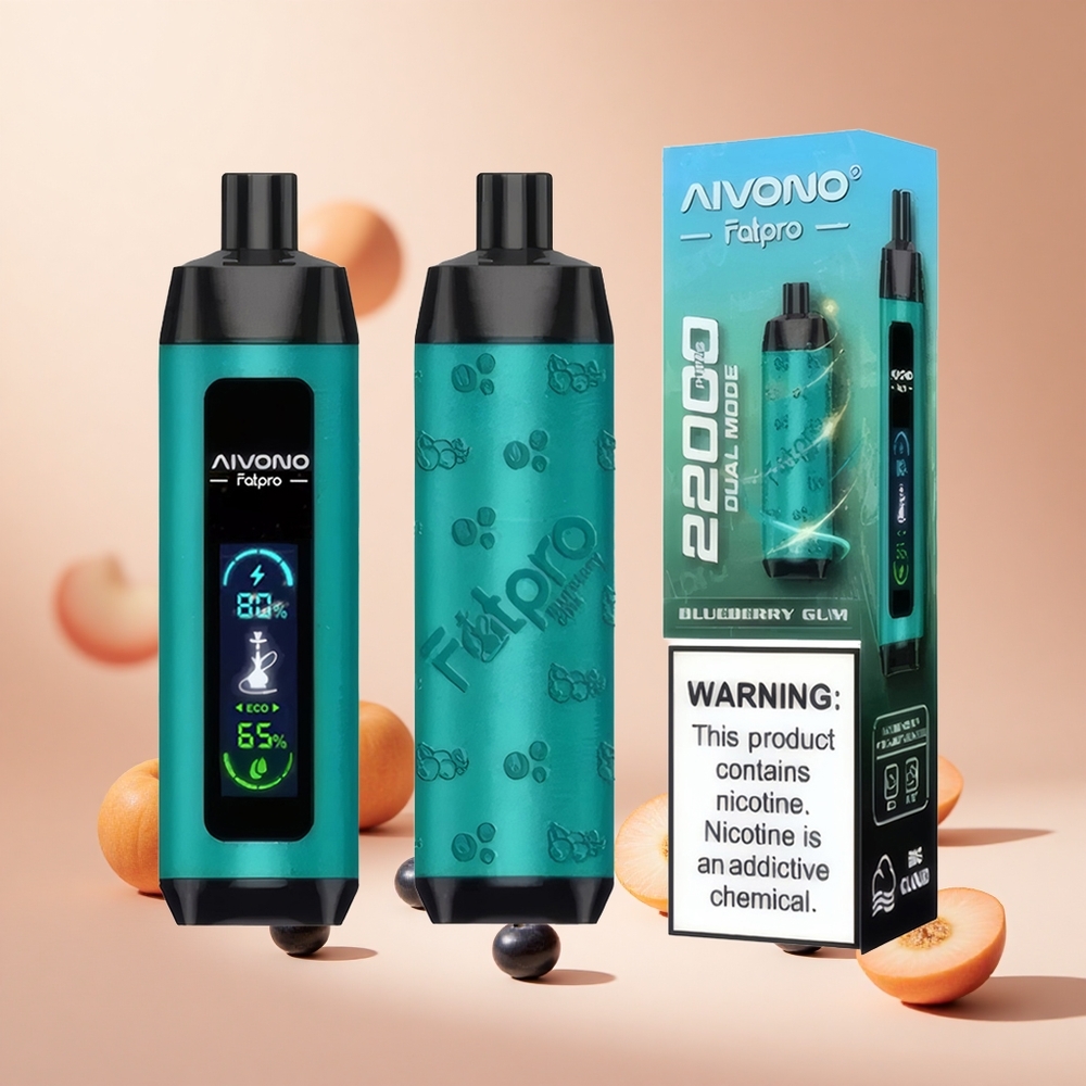 Áfonya Aivono AIM FATPRO 22000 Puffs hungary wholesale 28ml e-folyadék 0%,2%,3%,5% Nikotin