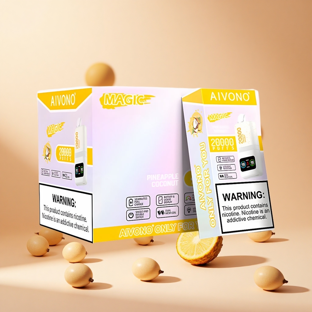 Ananász-Kókusz Aivono AIM MAGIC 20000 Puffs hungary wholesale Típus-C