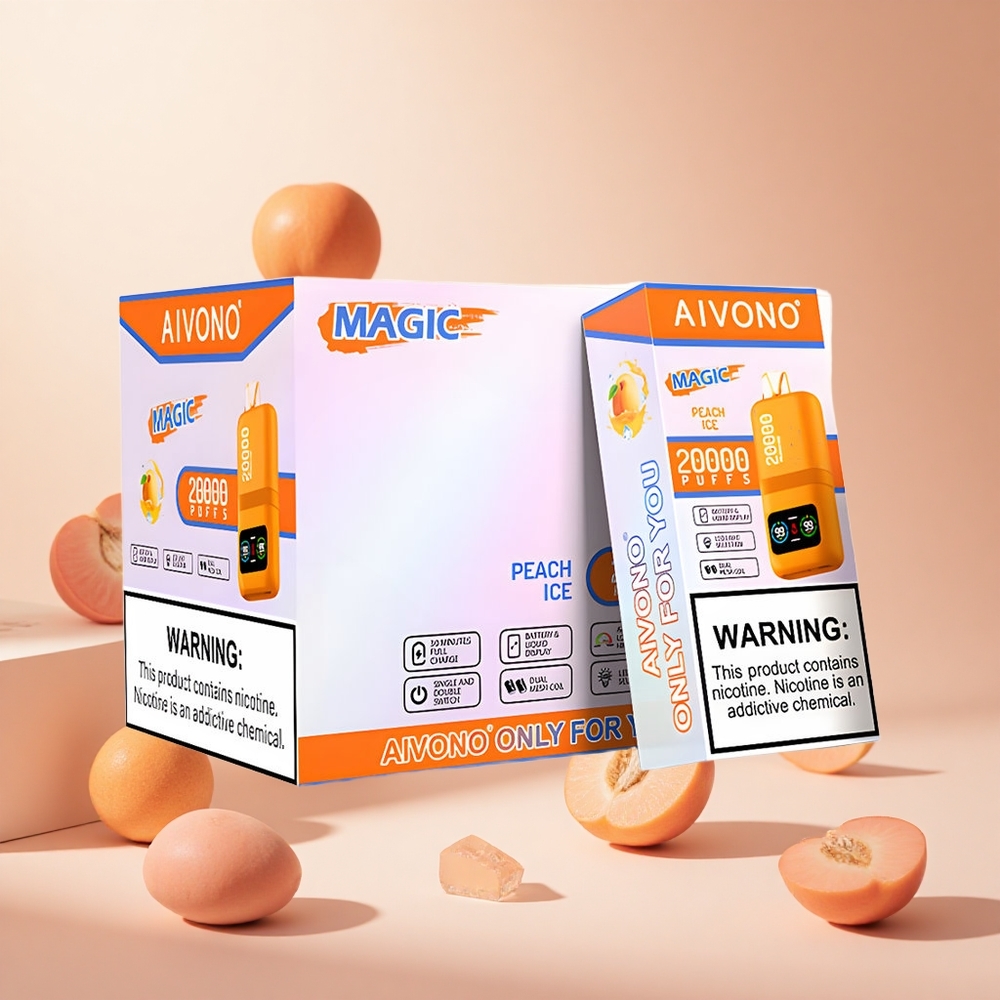 Barackjég Aivono AIM MAGIC 20000 Puffs hungary wholesale LCD kijelzős