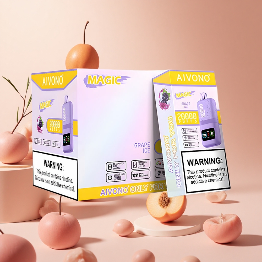 Szőlő Jég Aivono AIM MAGIC 20000 Puffs hungary wholesale Dual Mesh Coils