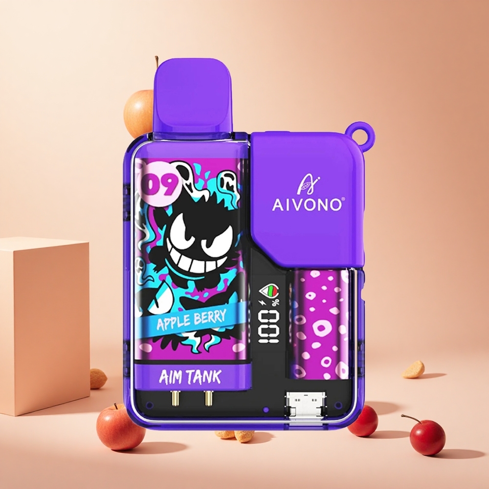 Alma-Bogyós Aivono AIM-TANK 9500 Puffs Hungary Wholesale 18ml e-folyadék