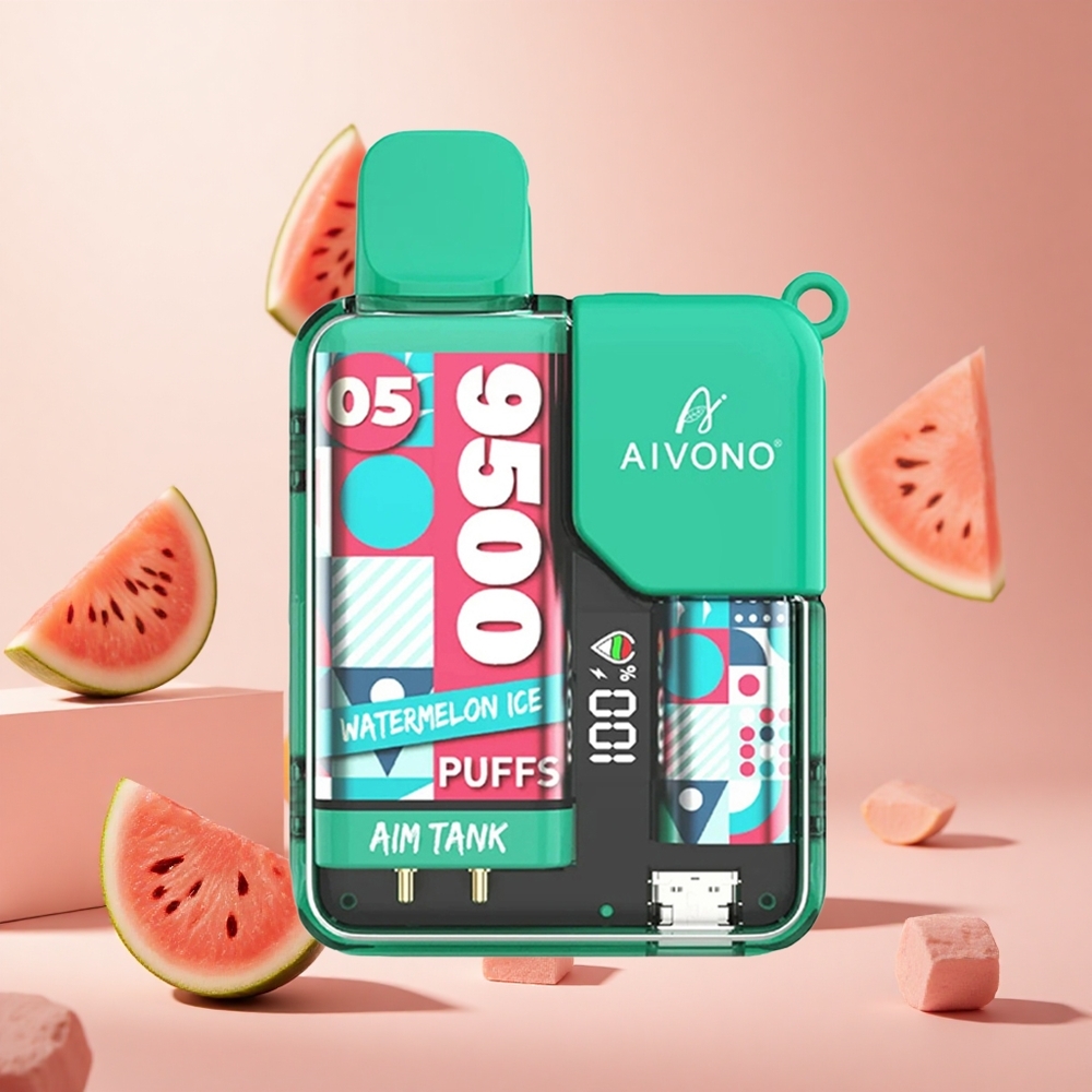 Görögdinnye Jég Aivono AIM-TANK 9500 Puffs hungary wholesale 18ml E-lélegzet