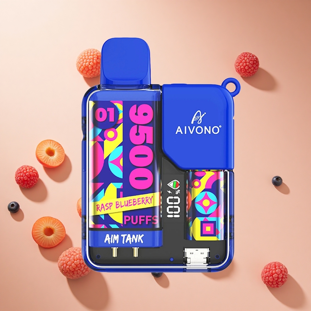Málna-Áfonya Aivono AIM-TANK 9500 Puffs hungary wholesale 18ml e-folyadék Kapacitás