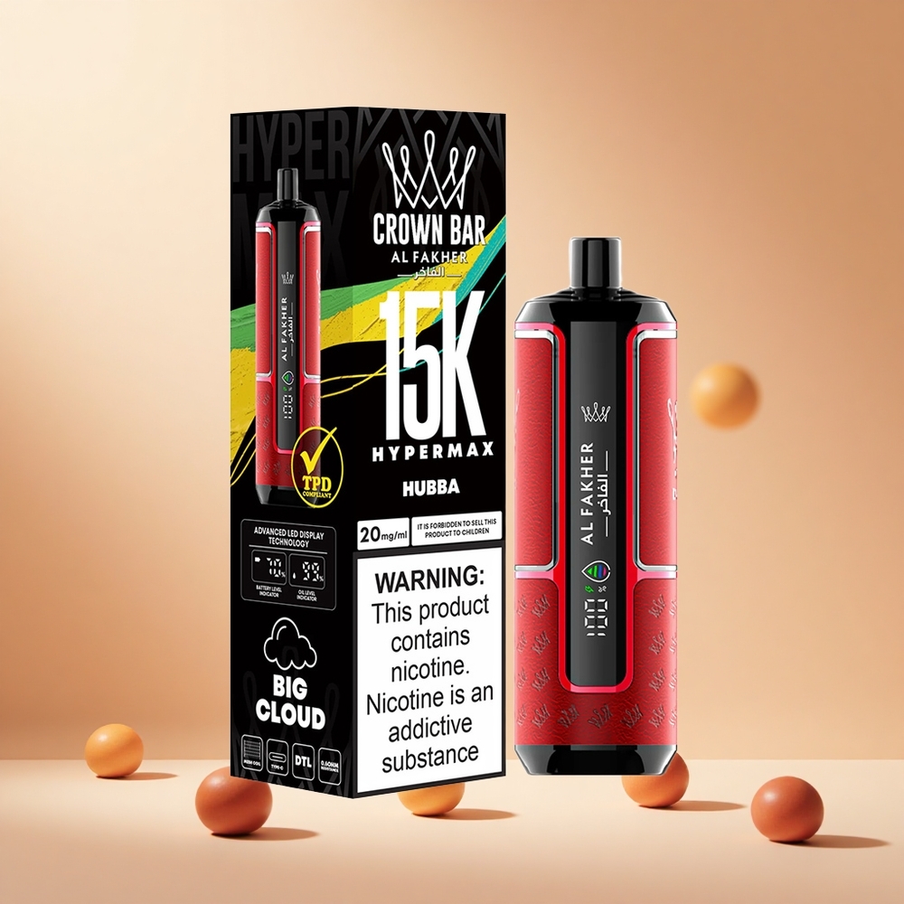 Alma-Menta Al Fakher Crown Bar 15 000 Puffs hungary wholesale 22ml e-folyadék