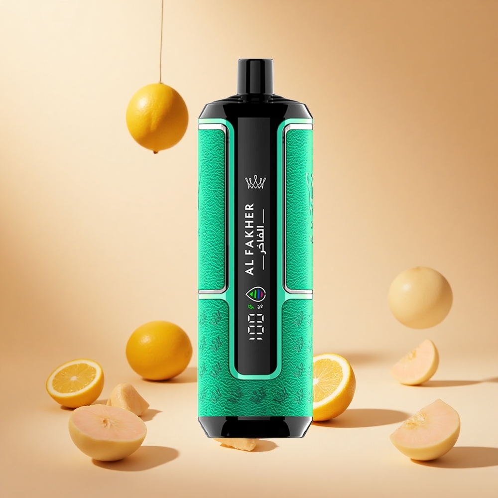 Citrom-Lime Al Fakher Crown Bar 15 000 Puffs hungary wholesale Hypermax eldobható