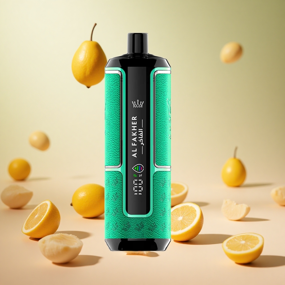 Citrom-Menta Al Fakher Crown Bar Hypermax 15 000 Puffs hungary wholesale Típus-C Port
