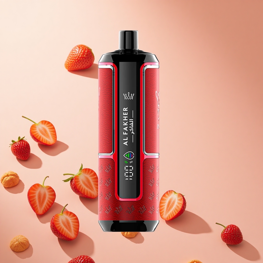 Eper Ütés Al Fakher Crown Bar 15K Hypermax 15 000 Puffs hungary wholesale Típus-C Port