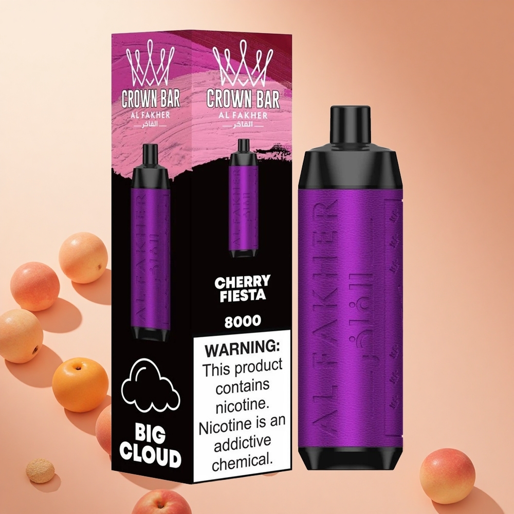 Cseresznyes Ünnep Al Fakher Crown Bar 8000 hungary wholesale 18ml e-folyadék Kapacitás