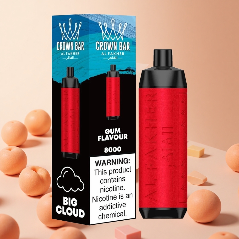 Rágógumi Íz Al Fakher Crown Bar 8000 Puffs hungary wholesale 18ml e-folyadék