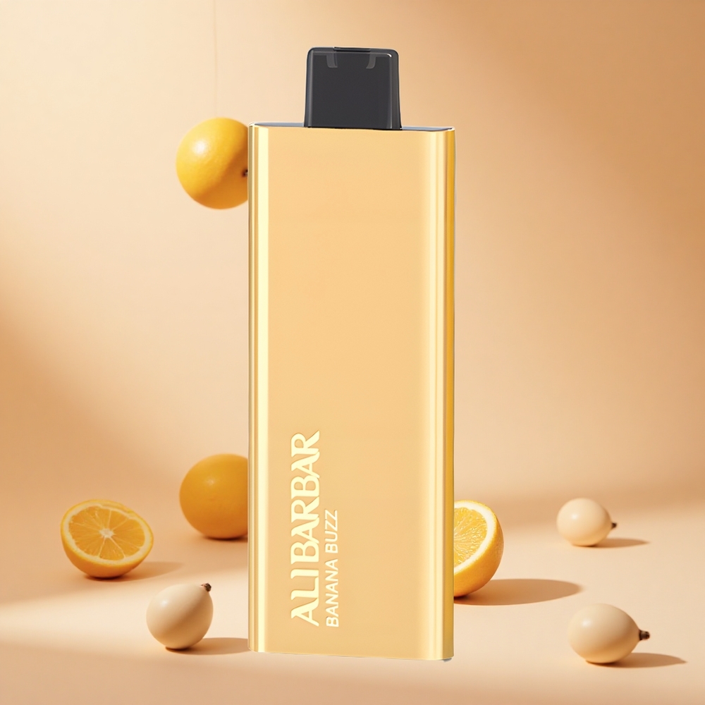 Banána Élvezet Alibarbar Pandora 7000 Puffs Hungary Wholesale 17 ml