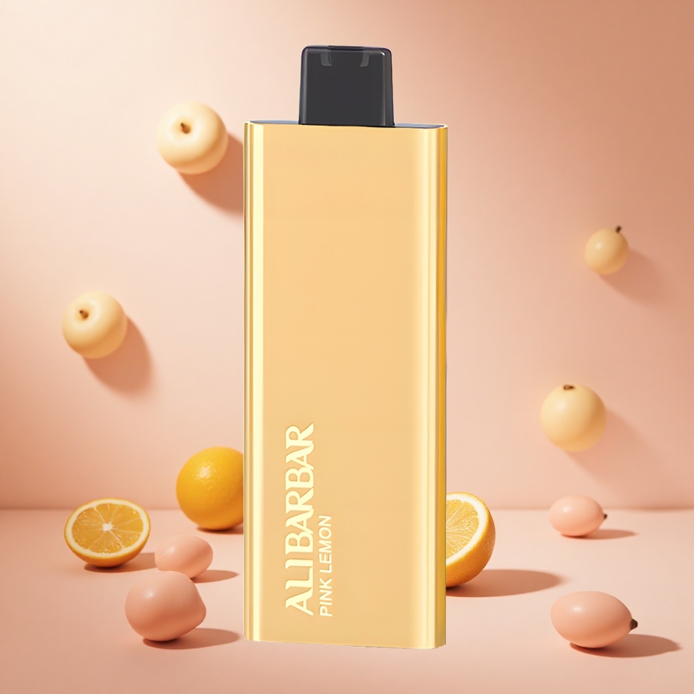 Rózsaszín Citrom Alibarbar Pandora 7000 Puffs Hungary Wholesale 17 ml e-folyadék