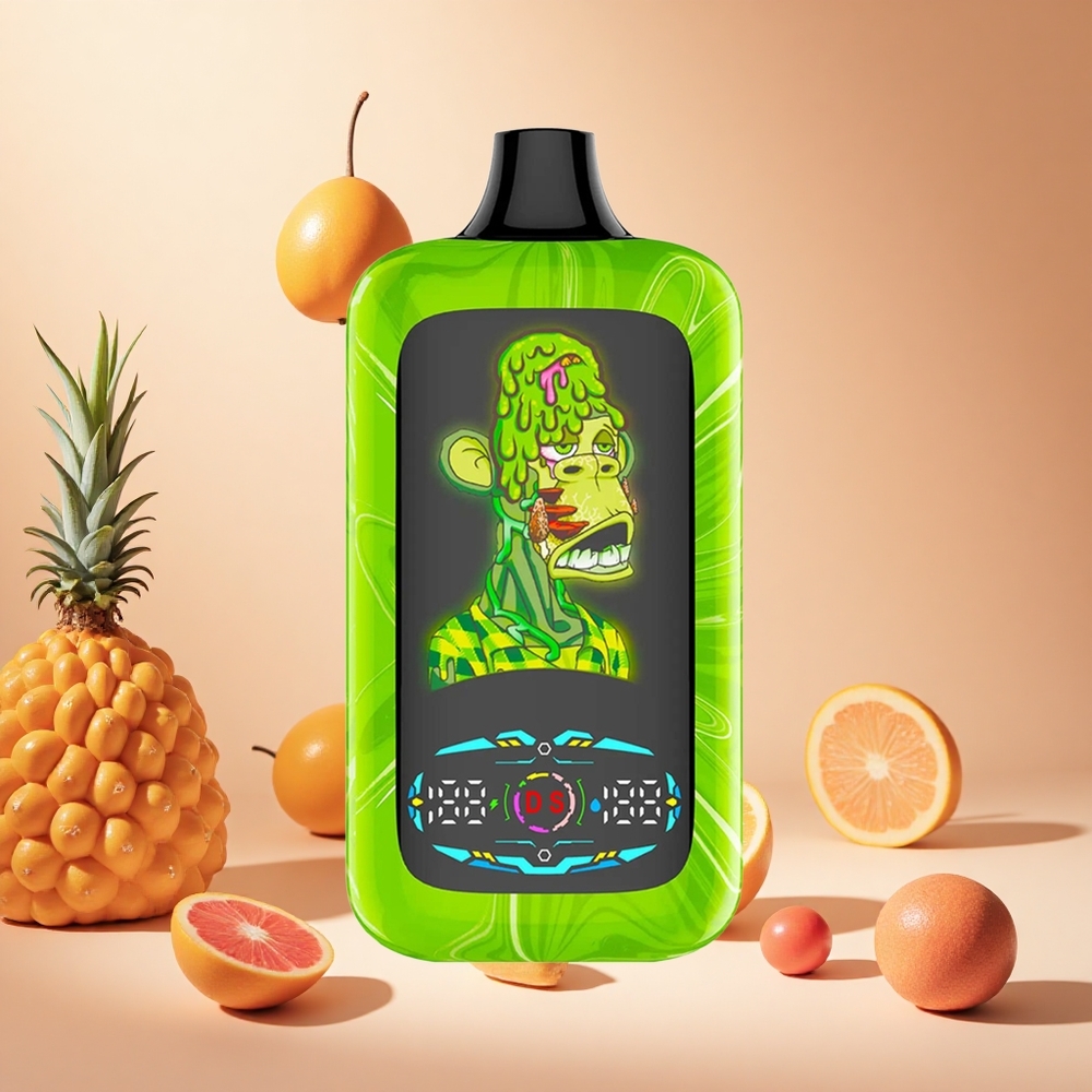 Trópusi Szivárvány Robbanás Fumot Digital Monkey 40000 Puffs hungary wholesale Dual Motor Mód