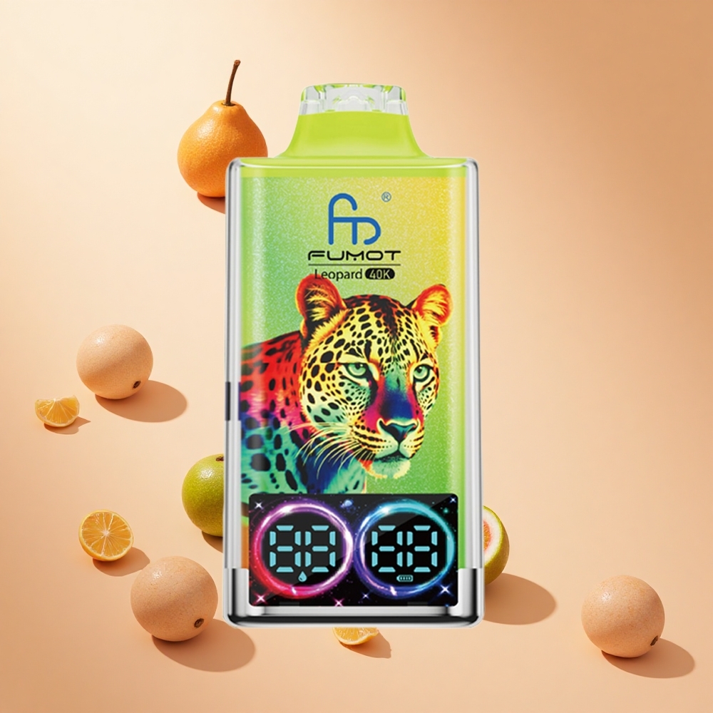 Kivi Márkuja Guava Fumot Leopard 40K Puffs hungary wholesale Dual Mesh