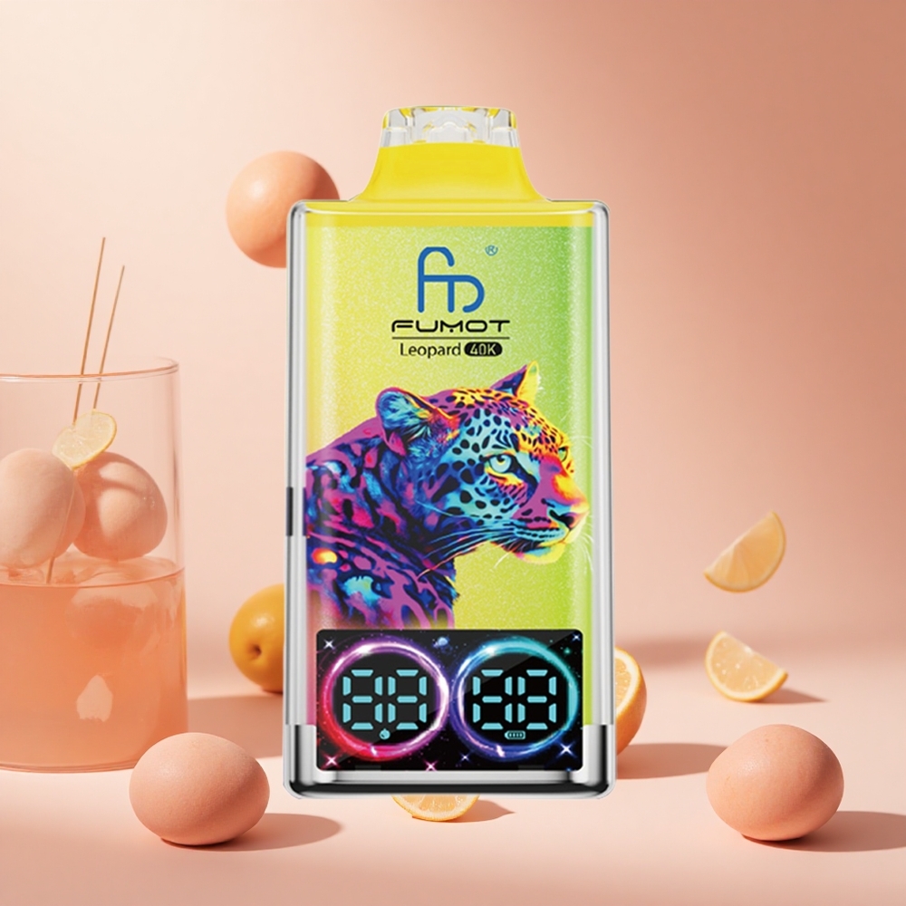 Rózsa Limonád Fumot Leopard 40000 Puffs hungary wholesale Dual Mesh