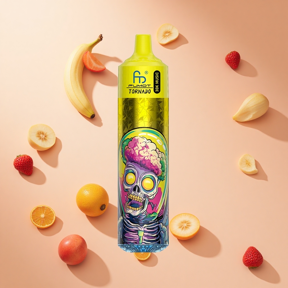 Banána Eper Fumot RandM Tornado 30000 Puffs hungary wholesale 30mL előtöltött