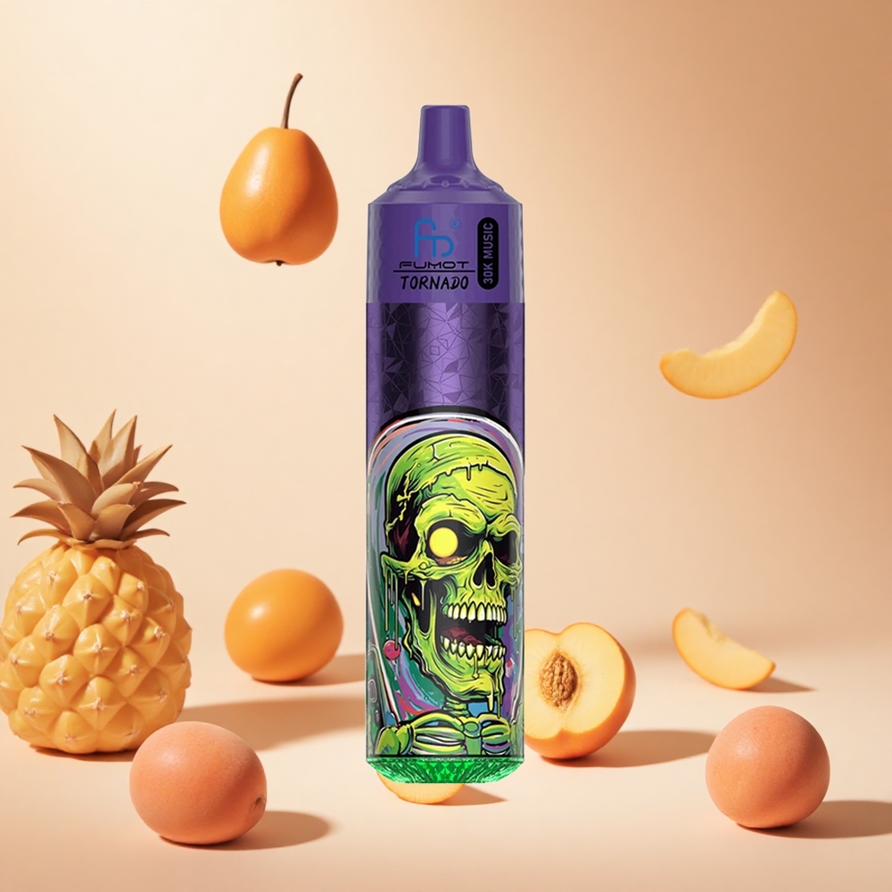 Barack Mango Ananász Fumot RandM Tornado 30000 Puffs hungary wholesale 30mL előre töltött