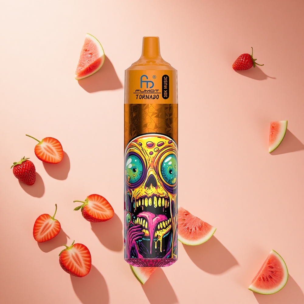 Eper Görény Fumot RandM Tornado 30000 Puffs hungary wholesale 30mL előre töltött