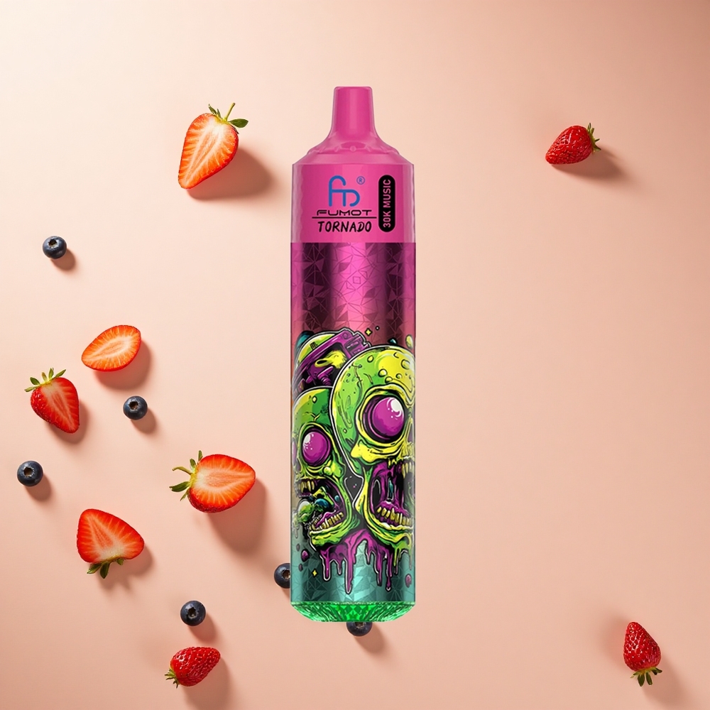 Eper-Áfonya Fumot RandM Tornado 30000 Puffs hungary wholesale 30mL előre töltött