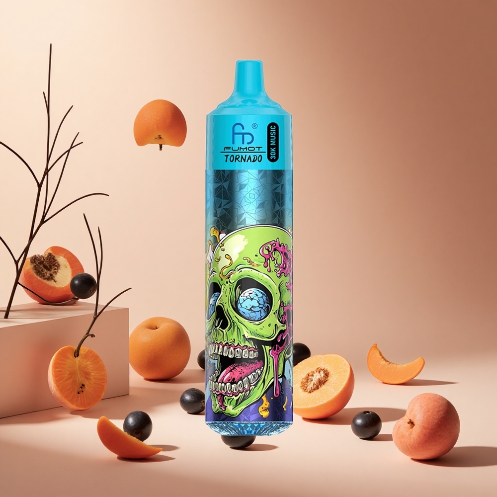 Fekete Jég Fumot RandM Tornado 30000 Puffs hungary wholesale 30mL előre töltött