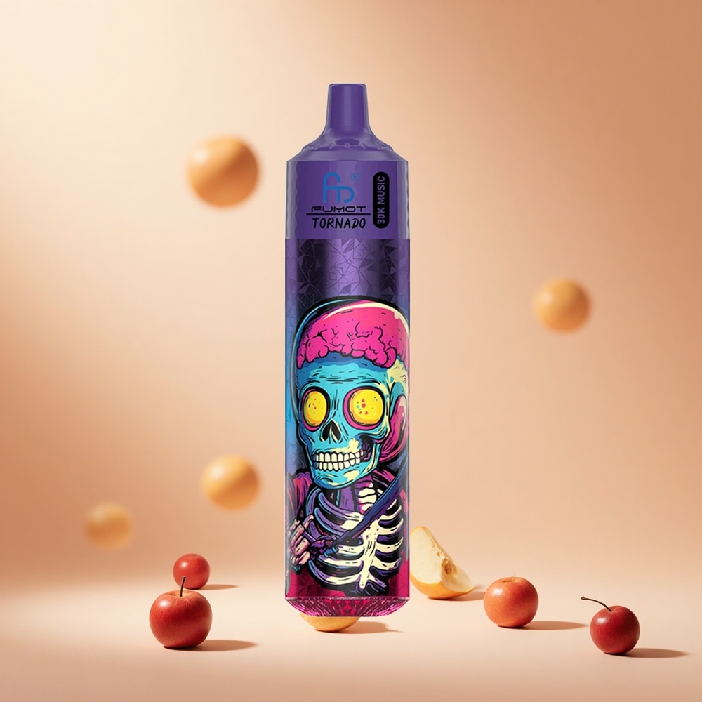 Hármas Alma Fumot RandM Tornado 30000 Puffs hungary wholesale 30mL előre feltöltött